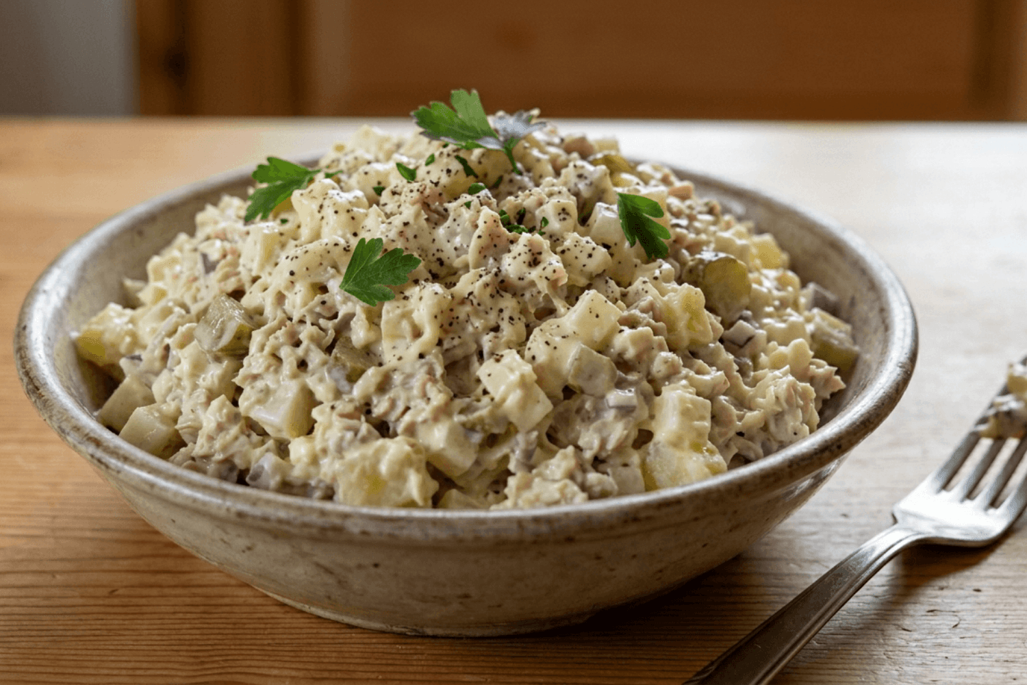 Domácí rybí salát